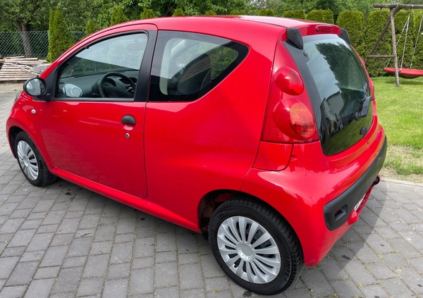 Peugeot 107 cena 7900 przebieg: 140000, rok produkcji 2008 z Gniewkowo małe 92